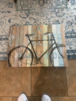 Coastal Bike Canvas