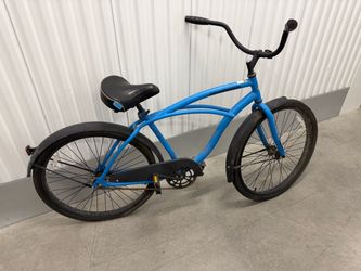 🚲 Huffy Cranbrook 26" Men's Beach Cruiser Bike – Matte Blue