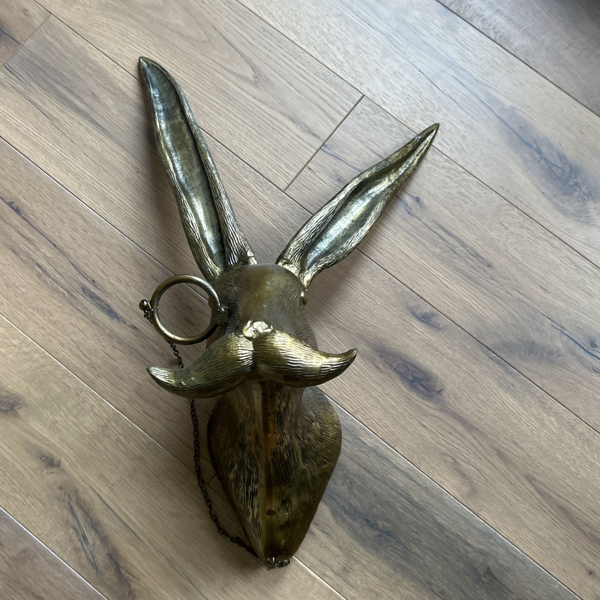 Wall Decor - Rabbit Bronzed