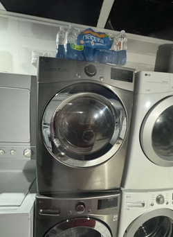 LG Front Load Washer & Dryer Stainless Steel