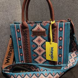 WRANGLER Southwestern Print Small Tote