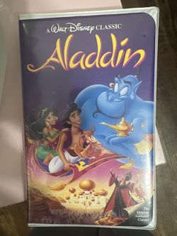 Disney Aladdin VHS 1993 Movie 