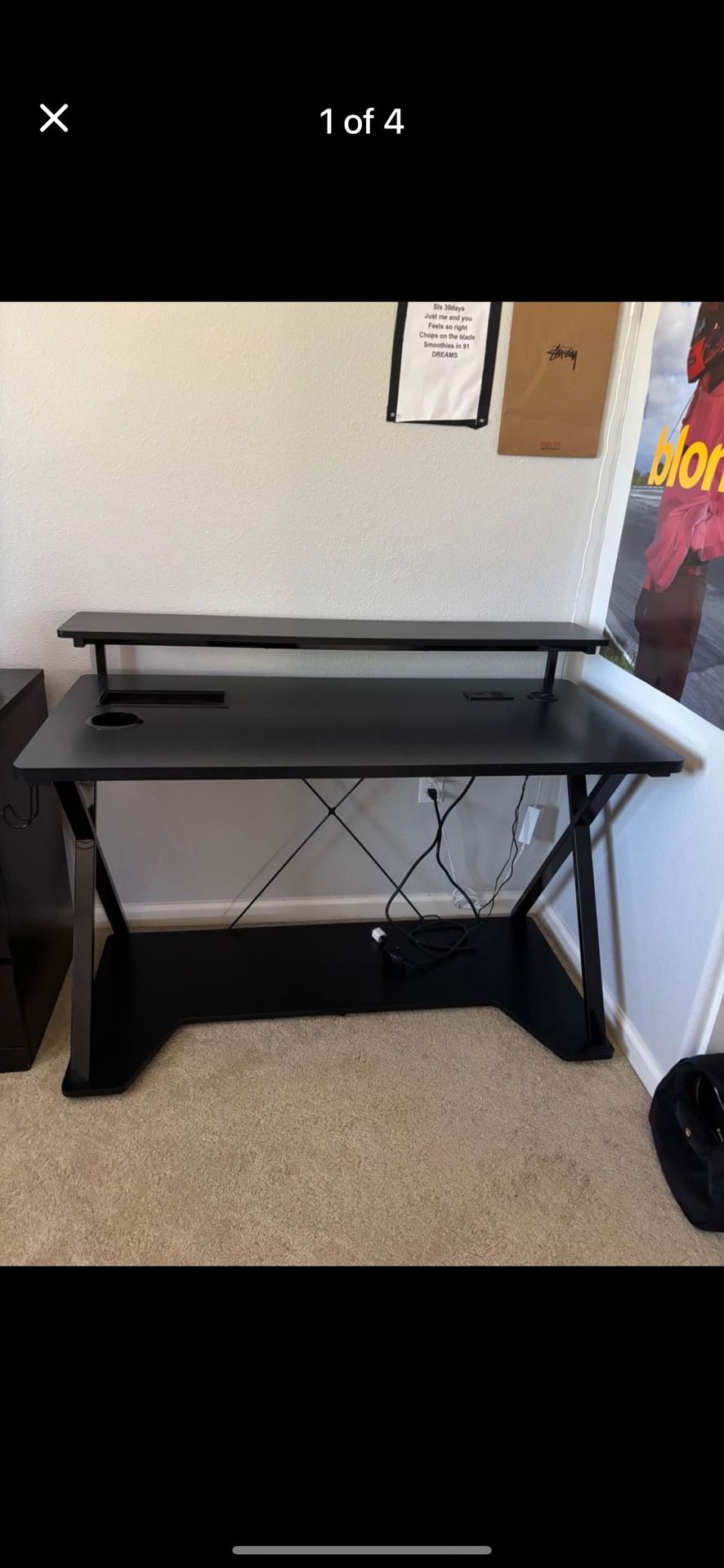 Black Gaming Desk