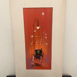 Original Christmas Paintings By James Warren