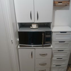 Kitchen Pantry Cabinet White