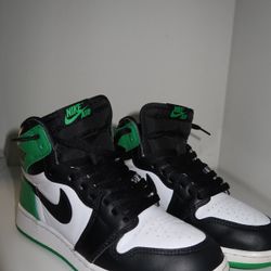  Air Jordan 1 Retro High OG 'Lucky Green