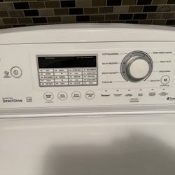 LG 4.5 cu. ft. Ultra Large Washer & 7.3 cu. ft. Ultra Large Capacity Gas Dryer