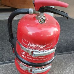 Fire Extinguisher (Werner) for Porsche 996 and 997 GT2 GT3 Clubsport and RS versions