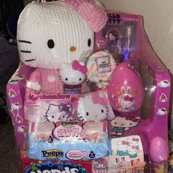 Hello Kitty Chair Easter Basket