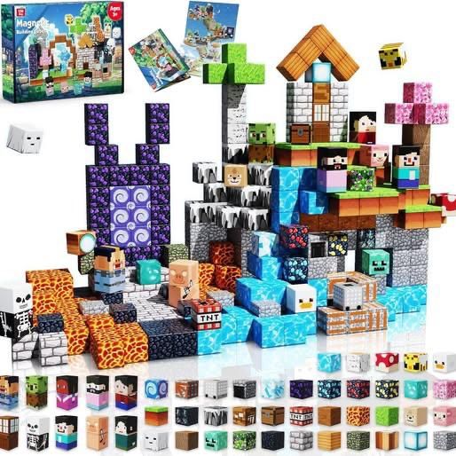 NEW! Magneverse 150 PCS Magnetic Blocks / Kids Game Toy