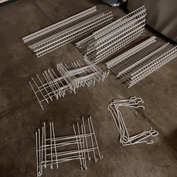 11 - Wire Shelves Hang From Your Existing Wire Closet Shelf 