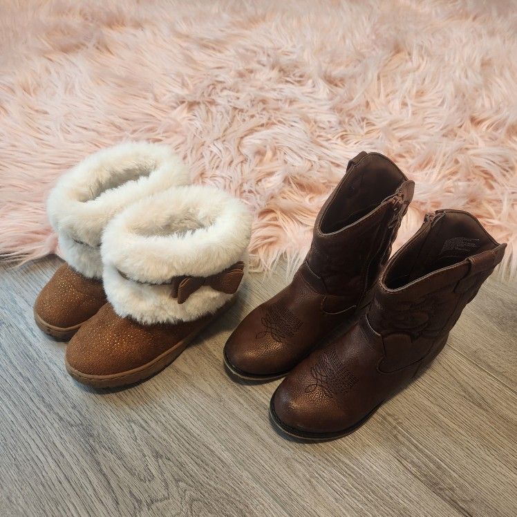 Toddler Girls Boots Size 10