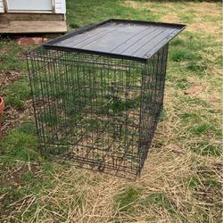 3 Dog kennels And Puppy Containment play Gate