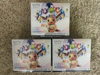 Pokemon Prismatic Evolutions ETB