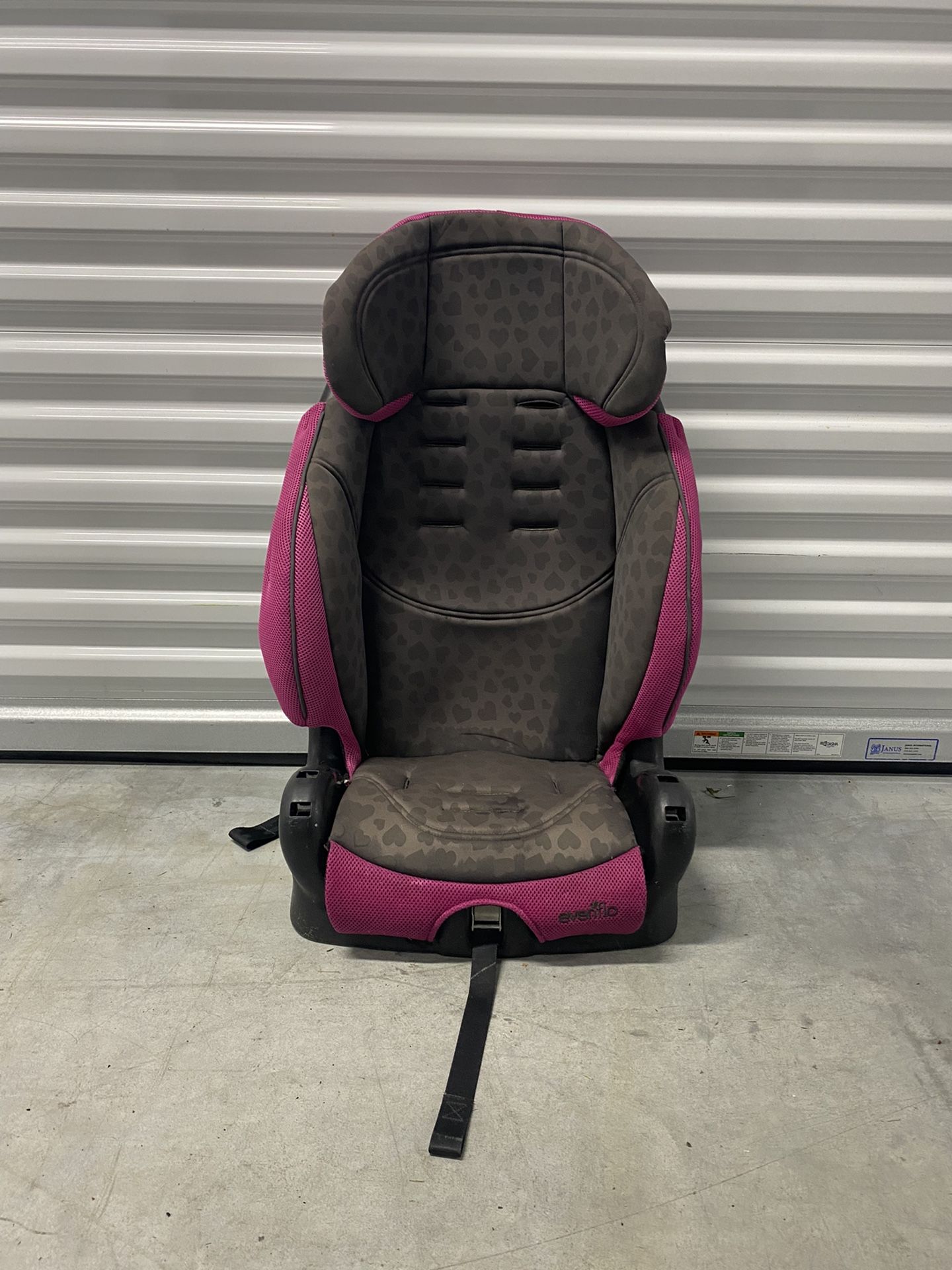 Evenflo booster car seat