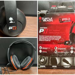 Turtle Beach - Ear Force P11 - Amplified Stereo Gaming Headset PS4, PS3, PC, Mac