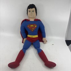 Vintage Superman 1978 USA About 20"  Fabric Doll SEE PHOTOS