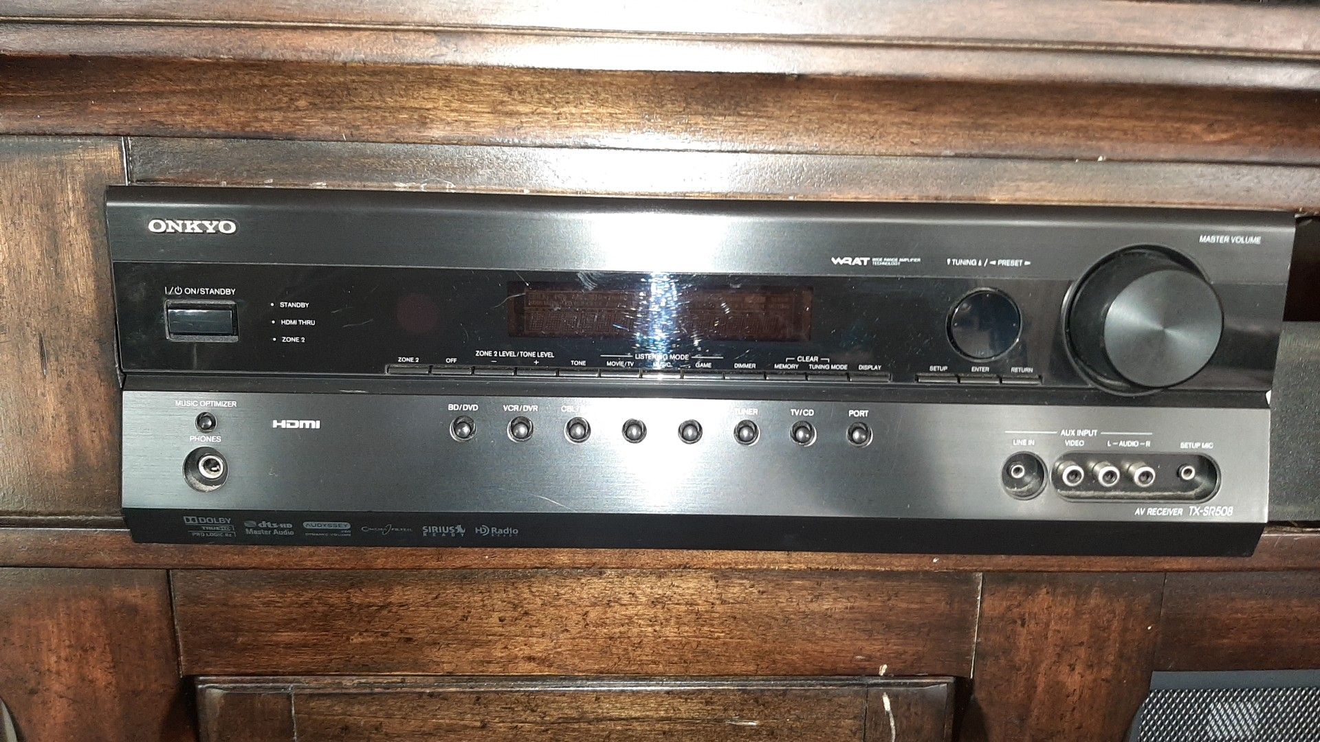 Onkyo TX-SR508 receiver HDMI