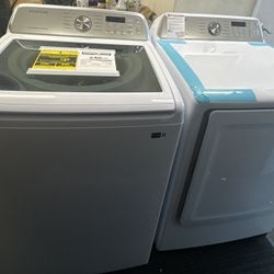 Samsung Smart Load Washer/Electric Dryer