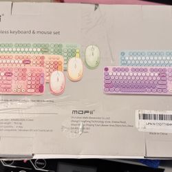 Beautiful keyboard and mouse