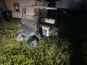 Golf Cart Loaded has sound system runs fast asking for $4k or obo