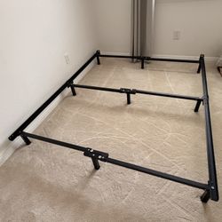 Queen Metal Bedframe Adjustable 