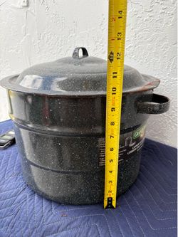 Granite Ware 21.5 Qt Water Bath Canner Set with Jar Rack