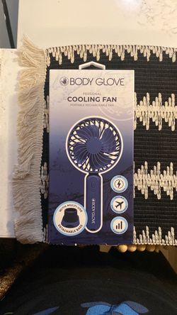 Body Glove Portable Rechargeable Personal Cooling Fan