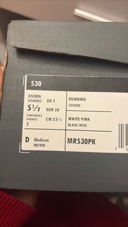 Pink new balance