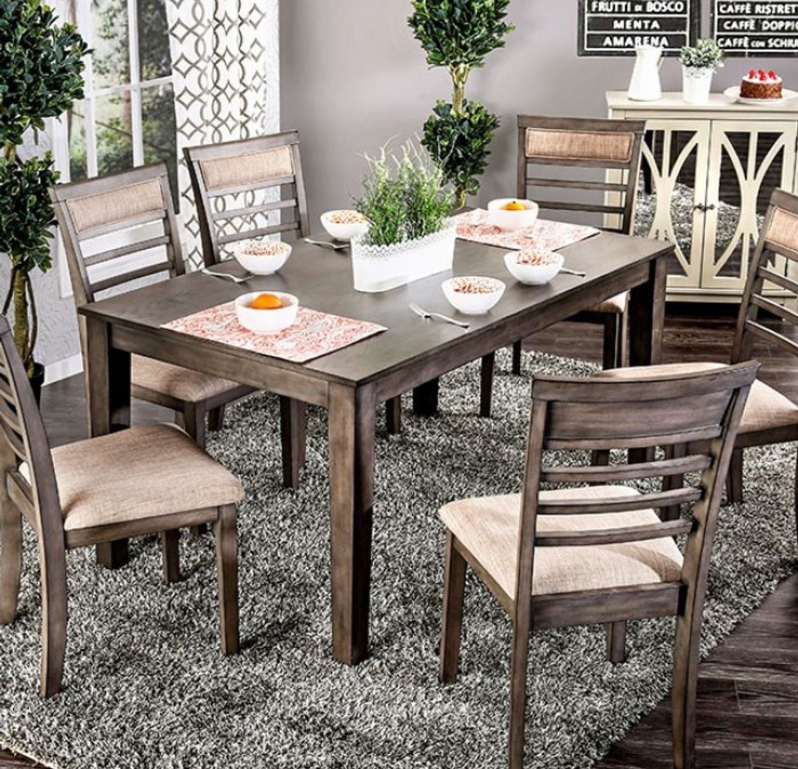 7. Pc Dining Table Set