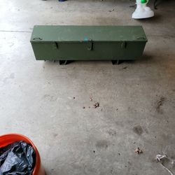 Military Tool Box.  Mountable On HUMMERS.   40.25" W X 9.25" D X 9.25" H. $60.000
