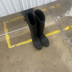 Kamik Jennifer Rain Boots Charcoal Women's 16”Tall Size 8