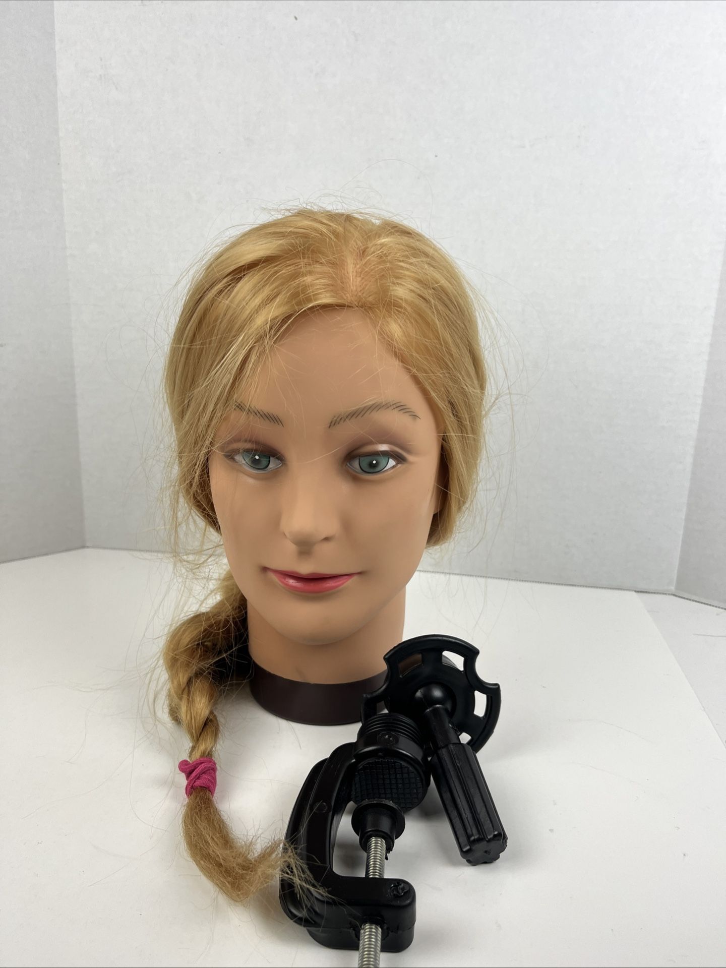 Cosmetology Mannequin Head with Clamp