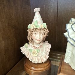 Handmade Porcelain Clown