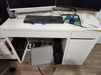 White Computer Desk