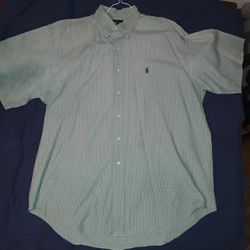 MEN'S LARGE RALPH LAUREN SHIRT 