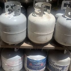 BlueRhino, AmeriGas, And Blank Propane Tanks