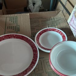 Plate And Bowls