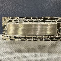 10K Gold Engravable Two Finger Ring