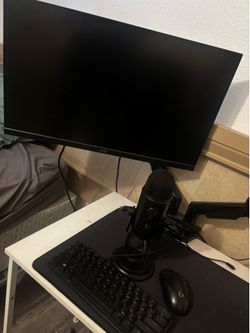 (NEED GONE) Acer 27” 1440p 180Hz Monitor + Blue Yeti Mic + Razer Huntsman Mini Keyboard 🚀