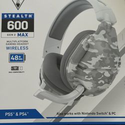 Turtle Beach Camo Wireless Headset Brand New(White)