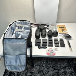 Canon Rebel Eos T8i Bundle 