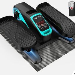 VIVURN-018 Under Desk Elliptical 12 Speed 5 Modes Mini Motorized Leg Exerciser While Sitting for Seniors As Seen on TV with Non-Slip Mat Quiet & Porta