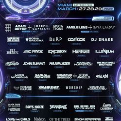 Artist wristband Ultra Music festival MMW