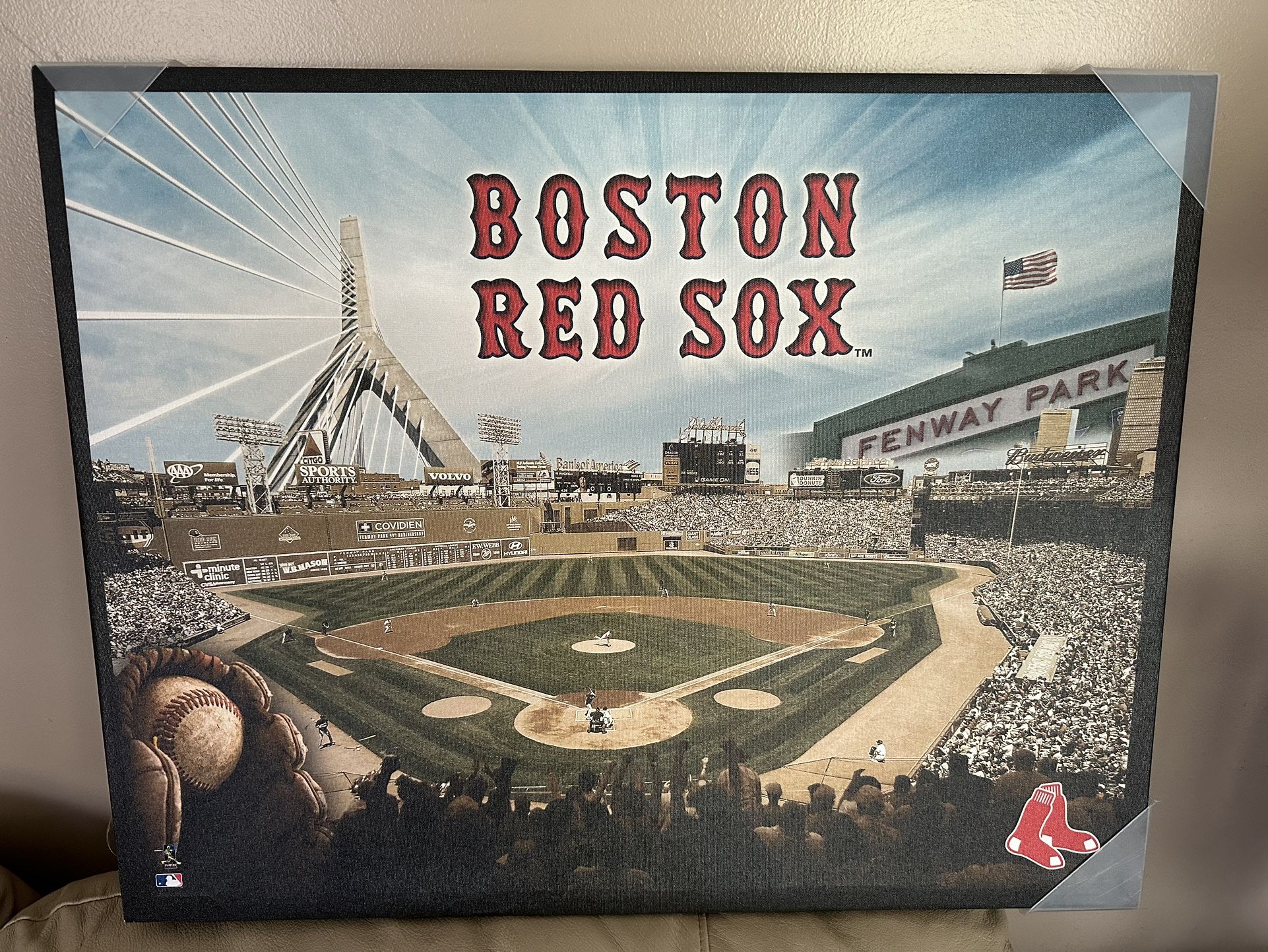 Boston Red Sox Fenway Ballpark Stadium Canvass Print