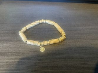 24k Gold Plated Accent Beaded Stretch Bracelet