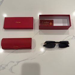 Black Cartier Glasses