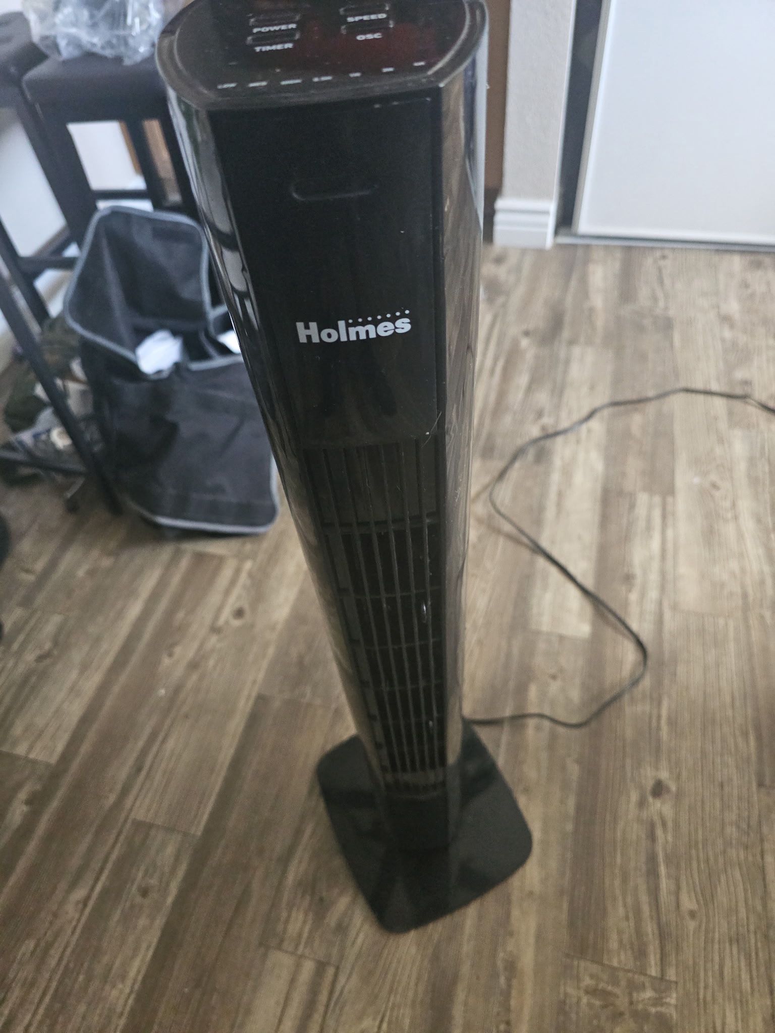 Holmes 40' Breeze Max Tower Oscillating Fan with Clean Breeze
