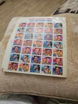 Rock & Roll (Rhythm & Blues) Sheet of 35 Stamp