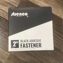 STRENCO Black Adhesive Fastner